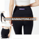 Custom back zip pocket 87 nylon 13 spandex women high waist fitness leggings for sports