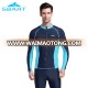 2017 fashion design men's fitness rashguard lycra nylon spandex track suit long sleeve upf50+ surfing rash guard