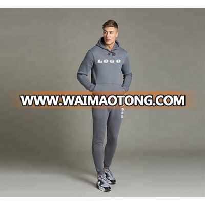 High quality custom pullover fitted  tracksuit men brand  mens jogger sweatsuit plain gym wear sports clothing china jogger suit