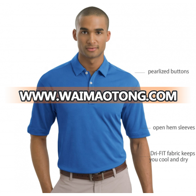 Quality multi color grey black blue polyester polo shirt blank men short sleeve with embroidery sport polo shirts for men